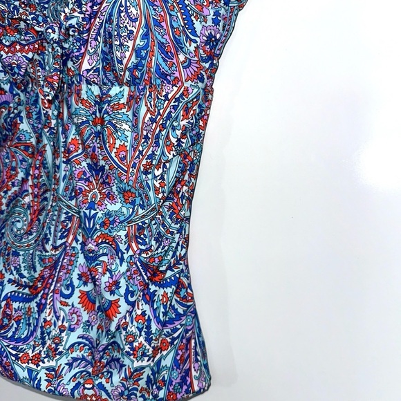 Alex Marie Paisley Tankini Top - Picture 4 of 9